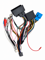 Harness Kabel Stereo Mobil Konduktor Tembaga Murni PVC untuk X5 E46/E39/E53 Seri 3/5 Kabel Adaptor Head Unit Navigasi Android