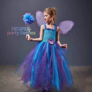Vestido de Hada con Tutú para Niñas Pequeñas HP, Falda Abombada para Baile, Disfraz de Cosplay, Vestidos de Tul de Verano para Niñas de 2 a 10 Años - Product Image 1