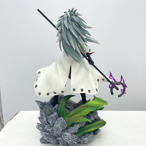 Estatua de Firejion Gk de Seis Posiciones con Arma, Base de Roca, Figura Coleccionable de Anime en PVC, Estatuas de Regalo - Product Image 2