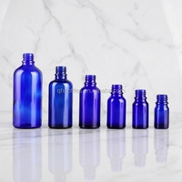 Botol Kaca Amber Bulat Berkualitas Tinggi Kapasitas Mini 5ml 15ml 30ml Grosir dengan Pipet untuk Minyak Esensial Pelembab Kulit