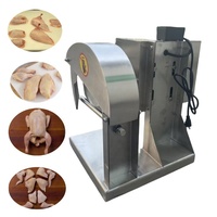 Prix usine automatique poisson poulet viande découpeuse canard beaf porc coupe trancheuse viande os sciage Cutter trancheuse
