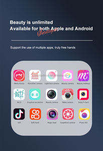 Trépied sans fil Q13 pour <span class=keywords><strong>selfie</strong></span>, support de trépied extensible avec télécommande BT, suivi AI, lumière d'appoint pour téléphone portable et caméra d'<span class=keywords><strong>action</strong></span> - Product Image 6