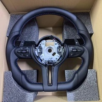 Volant en cuir perforé noir personnalisé pour BMW E90 E60 E70 E81 F10 F20 F30 F32 F34 F36 F15 F16 F25 X1 X5 X3 M3 M5