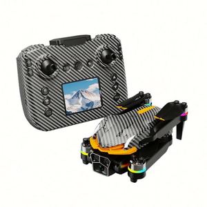 Dron con Pantalla de Control para Fotografía Aérea, Evitación de Obstáculos, Quadcopter, Juguete de Control Remoto - Product Image 1