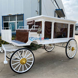 Heißer Verkauf Niedriger Preis Pferde gezogener Leichen wagen zum Verkauf Hearse van Bestattungs wagen brandneues Bestattungs auto - Product Image 2