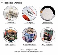 Etiqueta Autoadhesiva Resistente a los Rayos UV, Resistente a la Intemperie, Duradera, Impresión de Etiquetas de Vinilo PVC Impermeables, Etiqueta Adhesiva Troquelada, Logotipo de Empresa, Etiquetas Personalizadas