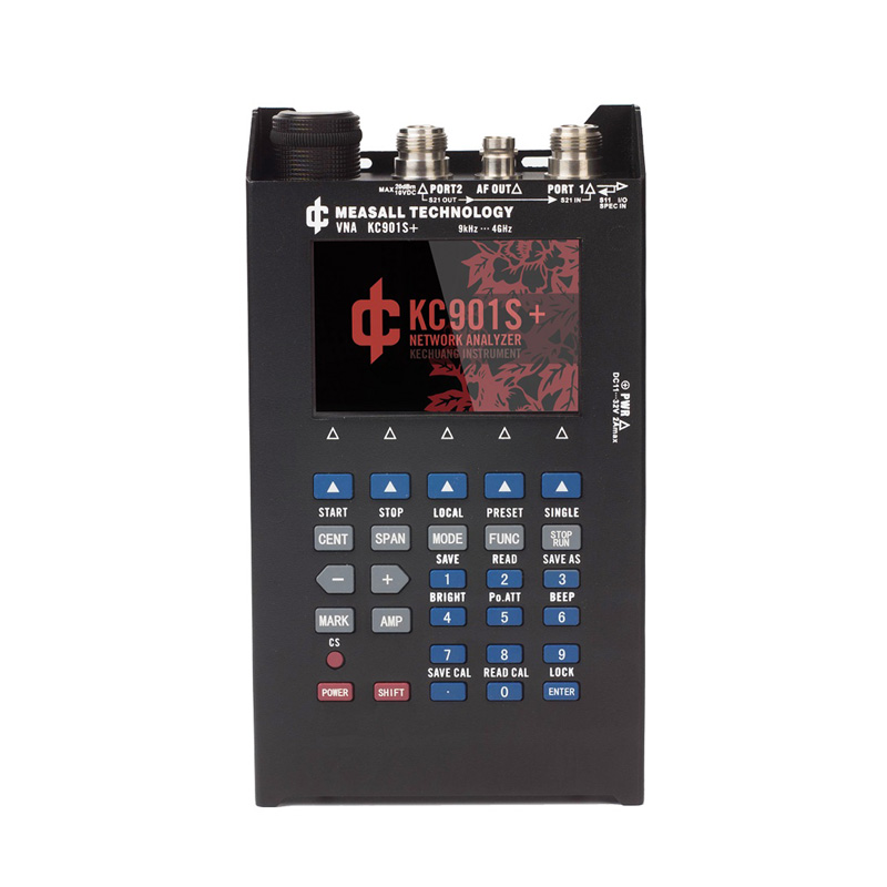 Ручной сетевой анализатор Deepace KC901S + 4 ГГц, Многоточечное Радиочастотное Испытание на стоячую волну