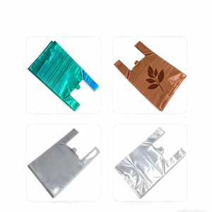 Bên miếng vải hình tam giác phẳng xử lý không thấm nước tái sử dụng túi nhựa cho bánh và siêu thị bao bì thực phẩm - Product Image 3