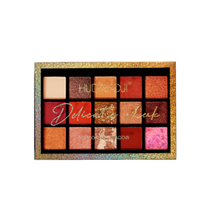 Paleta de sombra de ojos de plástico, paleta de sombra de ojos transparente, brillo de estrellas, mate, brillante, 15 colores, venta al por mayor - Product Image 1
