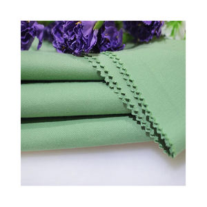 Seragam perawat rumah sakit kain <span class=keywords><strong>TC</strong></span> <span class=keywords><strong>Poplin</strong></span> kain tenun polos kemeja regang celup untuk tas pakaian saling terlinin-untuk anak laki-laki perempuan - Product Image 4