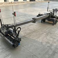 Machine à laser télescopique robuste pour le nivellement du béton, moteur diesel 35 kW, pour projets de sols industriels