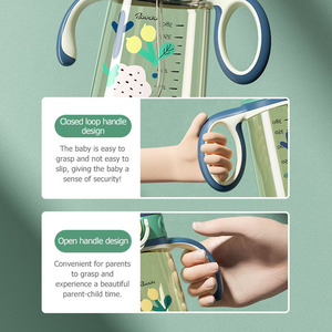 2025 manuale Sippy tazza Multi-funzione di condivisione di <span class=keywords><strong>mamma</strong></span> <span class=keywords><strong>e</strong></span> bambino tazza con il modello stampato - Product Image 5