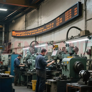 Mağaza Promos özel grafik otobüs durur yağmur/toz dayanıklı temizle mesajlar su geçirmez promosyon Marquee LED bilgi ekranı - Product Image 3