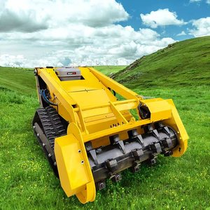 Big Power Engine Industrial Small Robot Grass <b>Cutter</b> Remote Control Crawler Self Propelled Lawn Mower High-Performance Efficient - Product Image 2