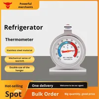 Compteur de four haute température bimétallique en acier inoxydable d'usine cuisine personnalisable cuisson des aliments viande Pizza thermomètre OEM ODM