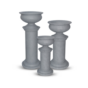 Soporte para Macetas de Fibra de Vidrio Resistente al Agua y Ecológico de 80/100/120 cm de Alto, Venta al por Mayor de Fábrica, Maceta <span class=keywords><strong>Rectangular</strong></span> para Interiores y Exteriores - Product Image 4