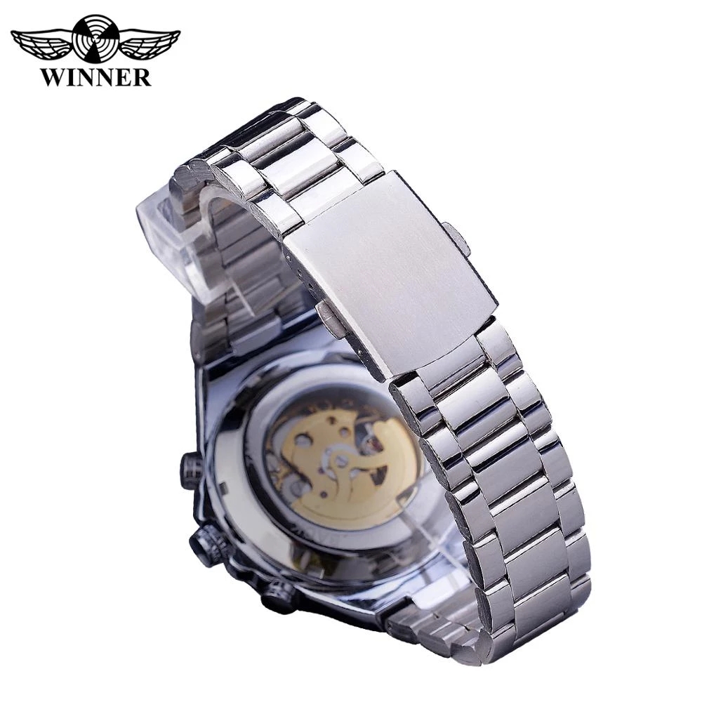 Winner 8067 Luxury Classic Series - Skeleton Mechanical Watch