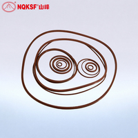 Seal Cincin X NBR FKM Quad Ring Empat Lobed untuk Silinder Hidrolik, Batang Piston, Aktuator Pneumatik, Pompa, Katup, dan Poros Putar