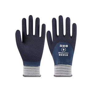 <span class=keywords><strong>Gants</strong></span> isolés basse tension <span class=keywords><strong>1000V</strong></span> pour l'électricité <span class=keywords><strong>Gants</strong></span> isolants électriques imperméables confortables Caoutchouc de latex naturel - Product Image 1