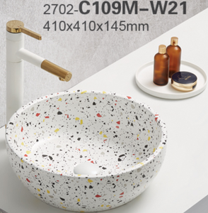 PATE 109 couleur mate salle de bain évier sanitaire salon meubles comptoir céramique art bol lavabo - Product Image 4