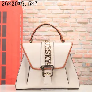 ladysky High Cost-Effective New Design For Ladies texture handbags for women ladies office bags contrast color female bags