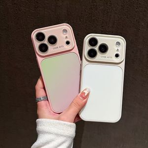 Coque de luxe dégradée pour iPhone 17 16 15 14 Pro Max avec protection d'objectif en verre intégrée, antichoc, dos <span class=keywords><strong>mat</strong></span> coloré - Product Image 5