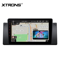 Lecteur multimédia automobile Android 9 pouces pour BMW E39/E39 M5 4+64 Go avec DAB intégré, DSP AKM, 4G mondial, IPS, capteurs gyroscopiques CE-XTRONS