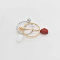 Kleidungs stück dekorative Perle Diamant Eck schnalle Elegante Gold Perle Gürtel Ring Schnalle Schal Schnalle Perle Zubehör