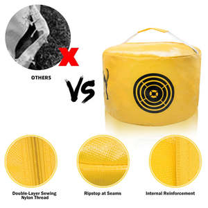 ถุงซ้อมตีกอล์ฟแบบกันน้ำ ทนทาน สีสันตามสั่ง ทำจากไนลอน - Product Image 2