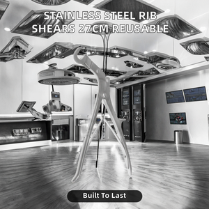 Ciseaux à côtes Giertz Stille en acier inoxydable de qualité supérieure, 27 cm, manuels, certifiés CE pour adultes, non stériles, réutilisables - Product Image 2