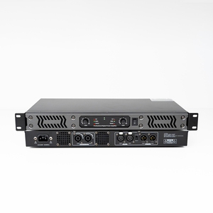 Amplificador de Potencia Digital Profesional M1 de 1U y 2 Canales, <span class=keywords><strong>200</strong></span> Vatios Clase <span class=keywords><strong>D</strong></span> para Audio de <span class=keywords><strong>DJ</strong></span> Profesional - Product Image 1