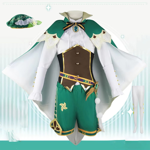Nueva llegada Genshin Impact Cosplay disfraz Wendy's disfraz Original Dios Cosplay Anime juego traje <span class=keywords><strong>para</strong></span> <span class=keywords><strong>Halloween</strong></span> - Product Image 3