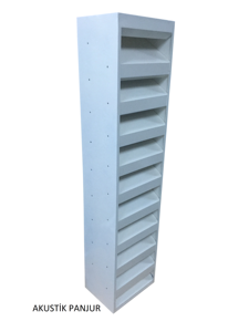 Lames acoustiques rectangulaires industrielles pour systèmes CVC - Isolation en laine de roche haute densité, réduction du bruit de 9 à 16 dB, résistantes à la corrosion - Product Image 2