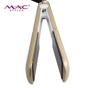 Lisseur à cheveux large à écran tactile Planchas De Cabello <span class=keywords><strong>Pro</strong></span> fer plat Mch chauffage Lcd plaque de titane fer à lisser - Product Image 5