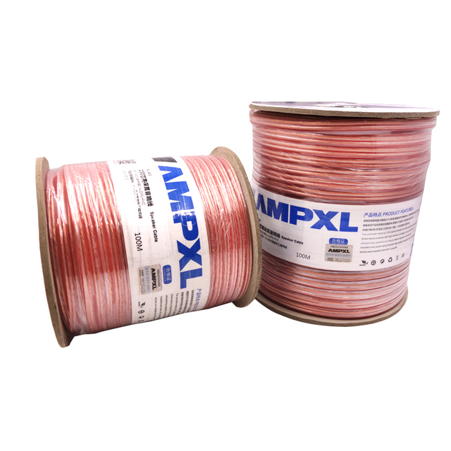Flexible Wire Stage Audio Transparent Cable 24AWG Hifi High Fidelity1.5mm2 Audiophile OFC Speaker Cable