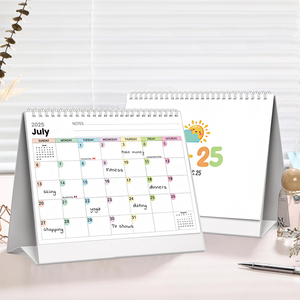 <span class=keywords><strong>Hot</strong></span> New <span class=keywords><strong>2025</strong></span> Tiếng Anh bàn lịch sáng tạo đơn giản văn phòng Máy tính để bàn trang trí xách tay lịch 13 trang - Product Image 5