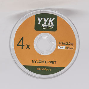 YYKBlueSky Nylon Tippet 30m/33yds Galleggiante Diametro 0.1-0.47mm Ecologico per Pesca a Mosca Fiume e Lago - Product Image 1
