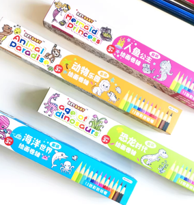Autocollants de journal à coller facilement sur le thème des dessins animés pour enfants, idéaux pour l'art créatif et les jeux d'intérieur (vente en gros) - Product Image 2