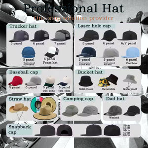 Gorras de Golf Impermeables de Moda al por Mayor, 5 Paneles, Logotipo Bordado en 3D, Perforadas, Cierre a Presión, Personalizadas, Deportivas, con Estampado de Leopardo, Dobby, Argyle - Product Image 5