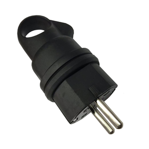 Thời tiết cao su EU Nam Điện điện cắm 2 P + t IP44 điện cắm 2 pin 4.8mm kép nam cắm với dễ dàng-kéo Vòng - Product Image 5