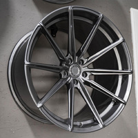 Velg Mobil Balap Cekung Krom Alloy Forged 18 19 20 21 Inch 5X112 5X120 PCD Cocok untuk M3 M4 M5 RS