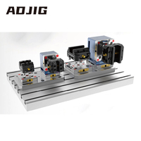 ZPP CV155125 Zero Point Manual Vise Jaws Sistem Pengikat Kerja Ganti Cepat untuk Pemesinan CNC Presisi