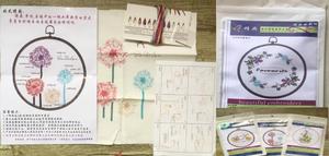 Bordado principiante Kits para adultos niños <span class=keywords><strong>Cruz</strong></span> puntada <span class=keywords><strong>Kit</strong></span> <span class=keywords><strong>de</strong></span> iniciación con patrón <span class=keywords><strong>de</strong></span> estampado bordado - Product Image 5