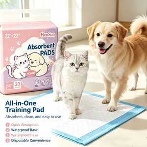 Alèses absorbantes jetables pour animaux de compagnie, anti-fuites, séchage rapide, 22x22 pouces, lot de 30, personnalisables - Product Image 3