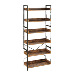 Libreria Moderna Multistrato con Design Innovativo, Espositore di Lusso per Ufficio, Scaffali Verticali in Legno Ottimali per Uso Domestico e in Ufficio - Product Image 4