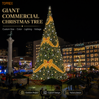 Arbre de Noël Artificiel Commercial avec Affichage LED pour Parcs à Thème, Hôtels, Centres Commerciaux – Idéal pour les Acheteurs de Projets