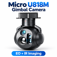 Modul Kamera Drone Micro U818M Ringan EO IR LRF Gimbal AI Inspeksi Zoom Video