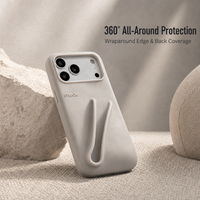 Coque de téléphone 3D en silicone scintillant, étanche, antichoc, compatible avec la charge sans fil