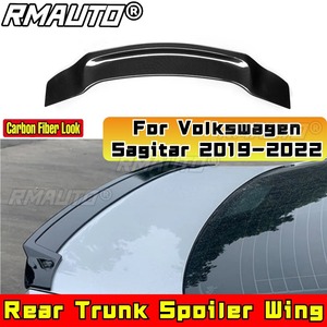 Pour Volkswagen Sagitar 2019-2022 Aileron de toit arrière Aileron de coffre arrière Kit carrosserie Accessoires auto - Product Image 4