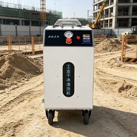 Machine de sablage à glace sèche portable pour nettoyer les agents de démoulage, les résidus de résine et les dépôts de carbone sur les moules à chaud